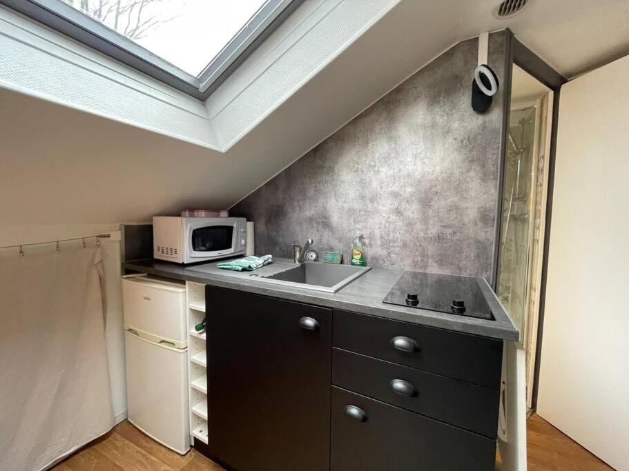 Le Cinq Sens, Studio Proche De La Gare Daire Pontoise Dış mekan fotoğraf